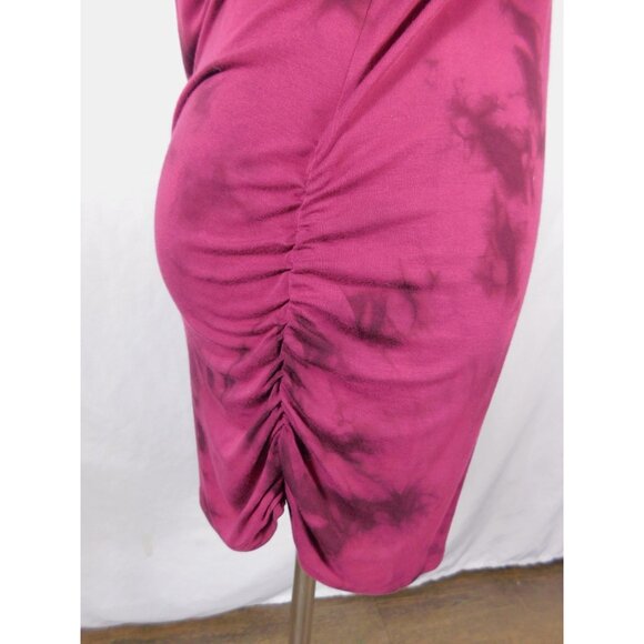 Rock & Republic Tie Dye Studded Cold Shoulder Tee M - Picture 8 of 11